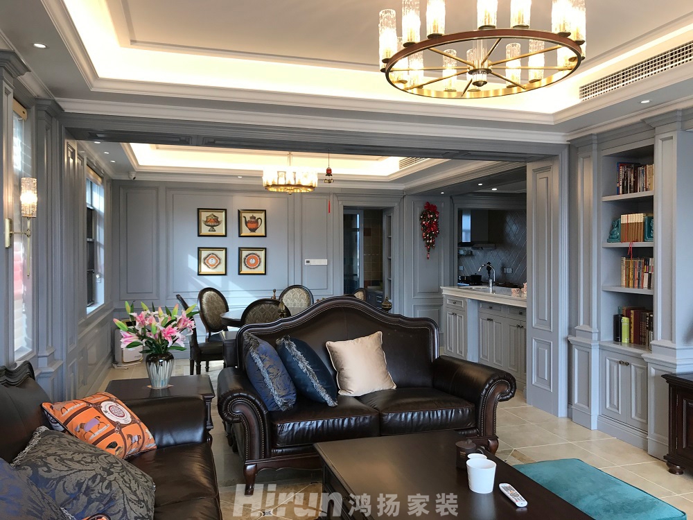 綠地湖湘中心160㎡輕歐簡美四居室 裝修案例實景圖-IMG_3574