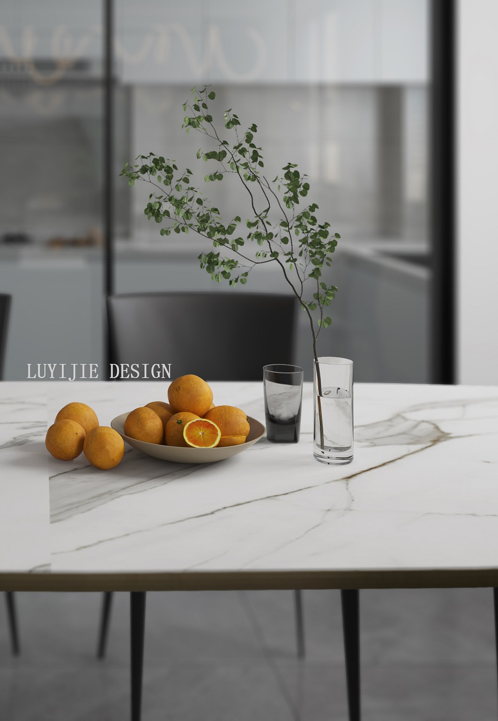 廣泰錦苑100㎡優雅繽紛二居室 裝修案例效果圖-07