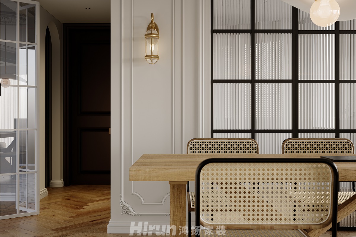 北辰三角洲118㎡輕歐簡美三居室 裝修案例效果圖-3