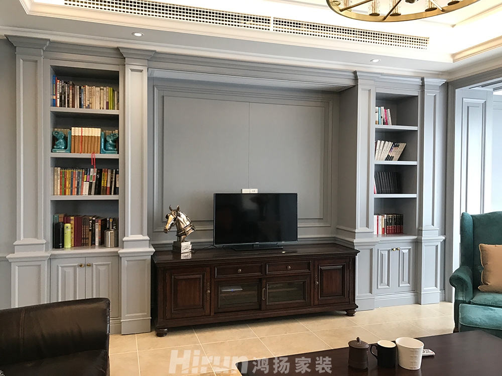 綠地湖湘中心160㎡輕歐簡美四居室 裝修案例實景圖-IMG_3631