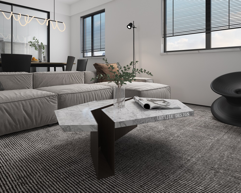 廣泰錦苑100㎡優雅繽紛二居室 裝修案例效果圖-06