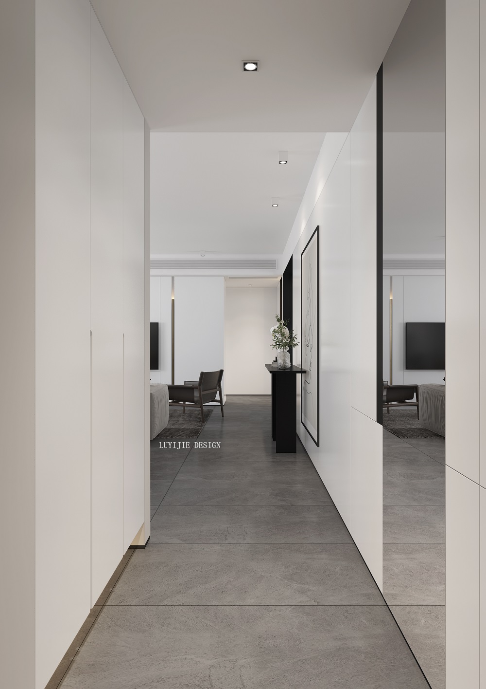 廣泰錦苑100㎡優雅繽紛二居室 裝修案例效果圖-04