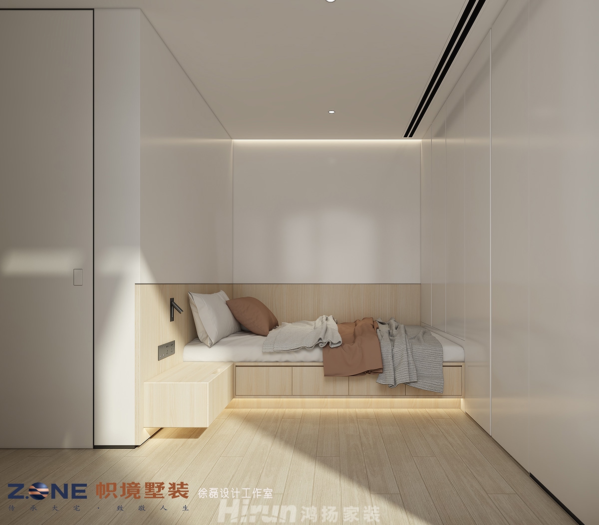 華遠華中心260㎡北歐之光大平層 裝修案例效果圖-一