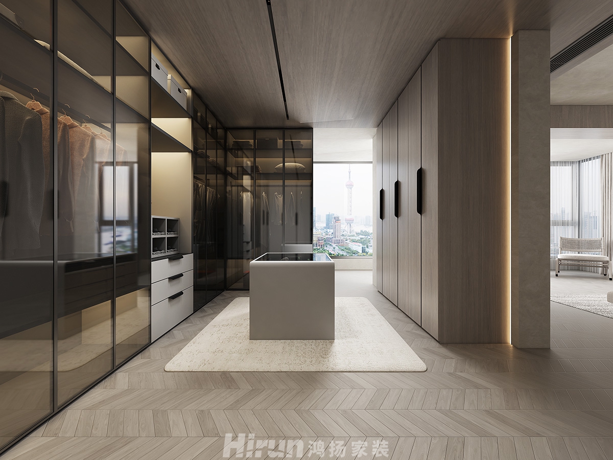 中建江山壹號(hào)260㎡雅致現(xiàn)代大平層 裝修案例效果圖-10