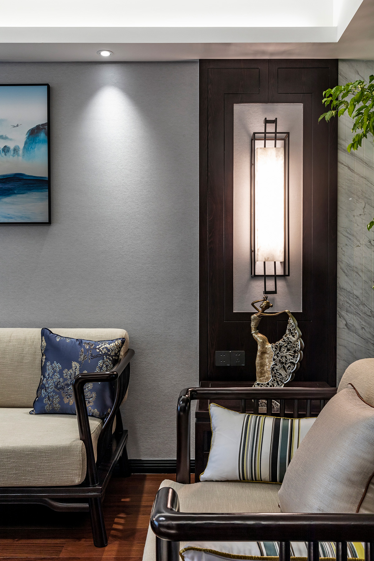 天潤尚城140㎡復合寫意四居室 裝修案例效果圖-_Z6A0145