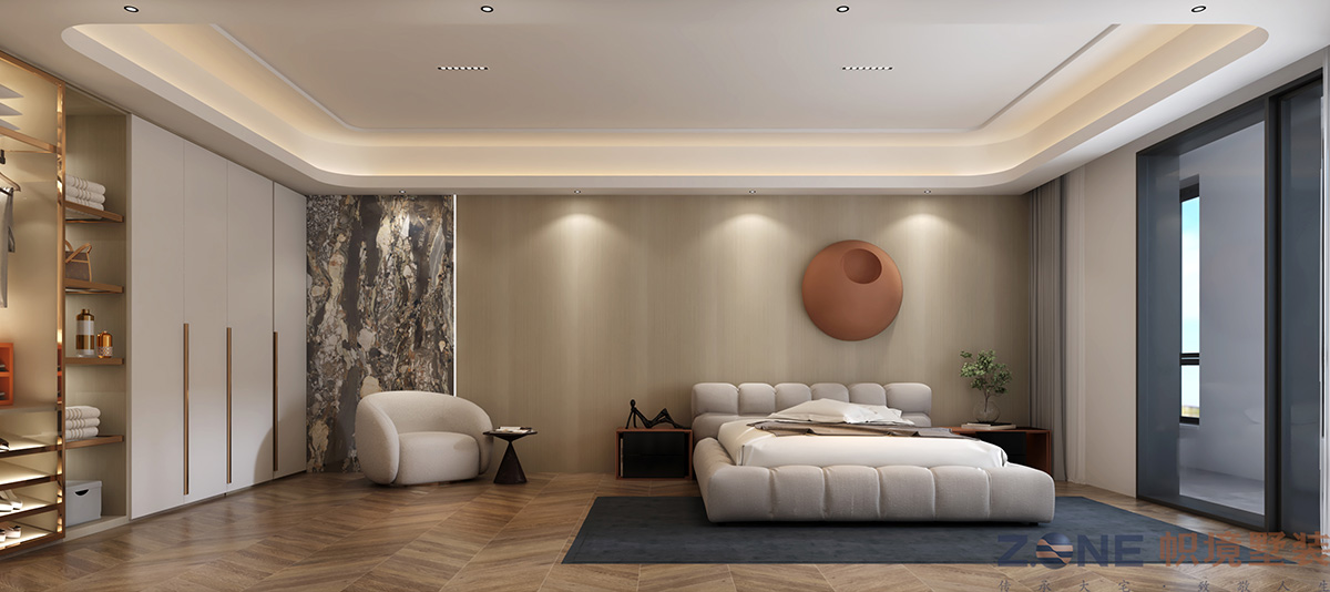 中建江山壹號260㎡雅致現代大平層 裝修案例效果圖-10