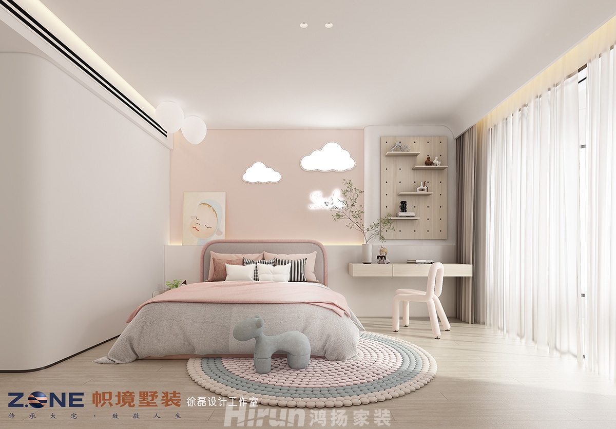 華遠華中心260㎡北歐之光大平層 裝修案例效果圖-六