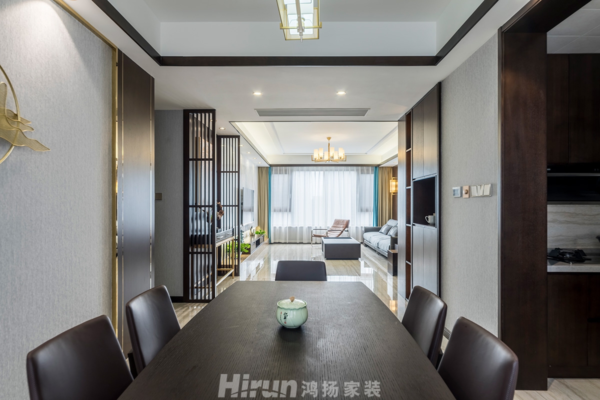 德景園160㎡復(fù)合寫(xiě)意四居室 裝修案例效果圖-35