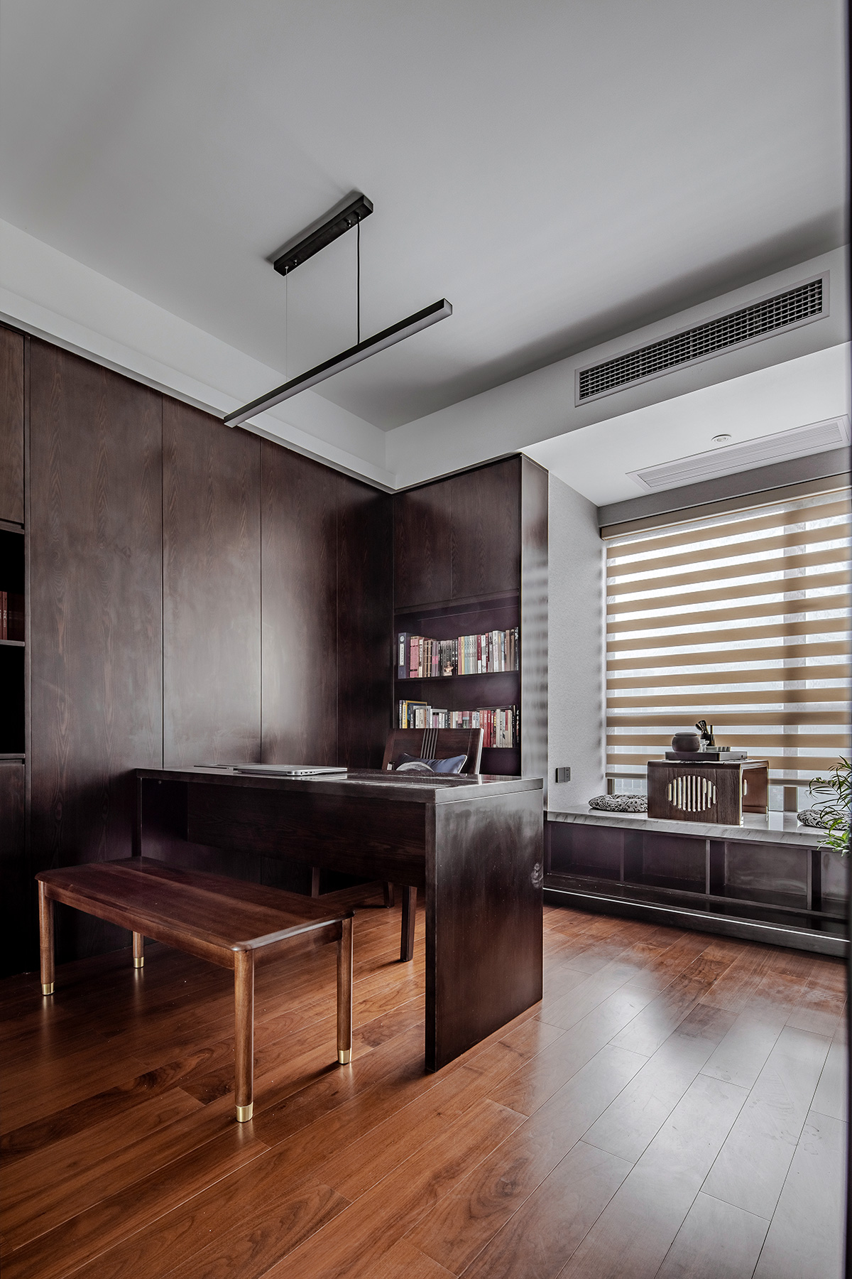 天潤尚城140㎡復合寫意四居室 裝修案例效果圖-_Z6A0082-HDR