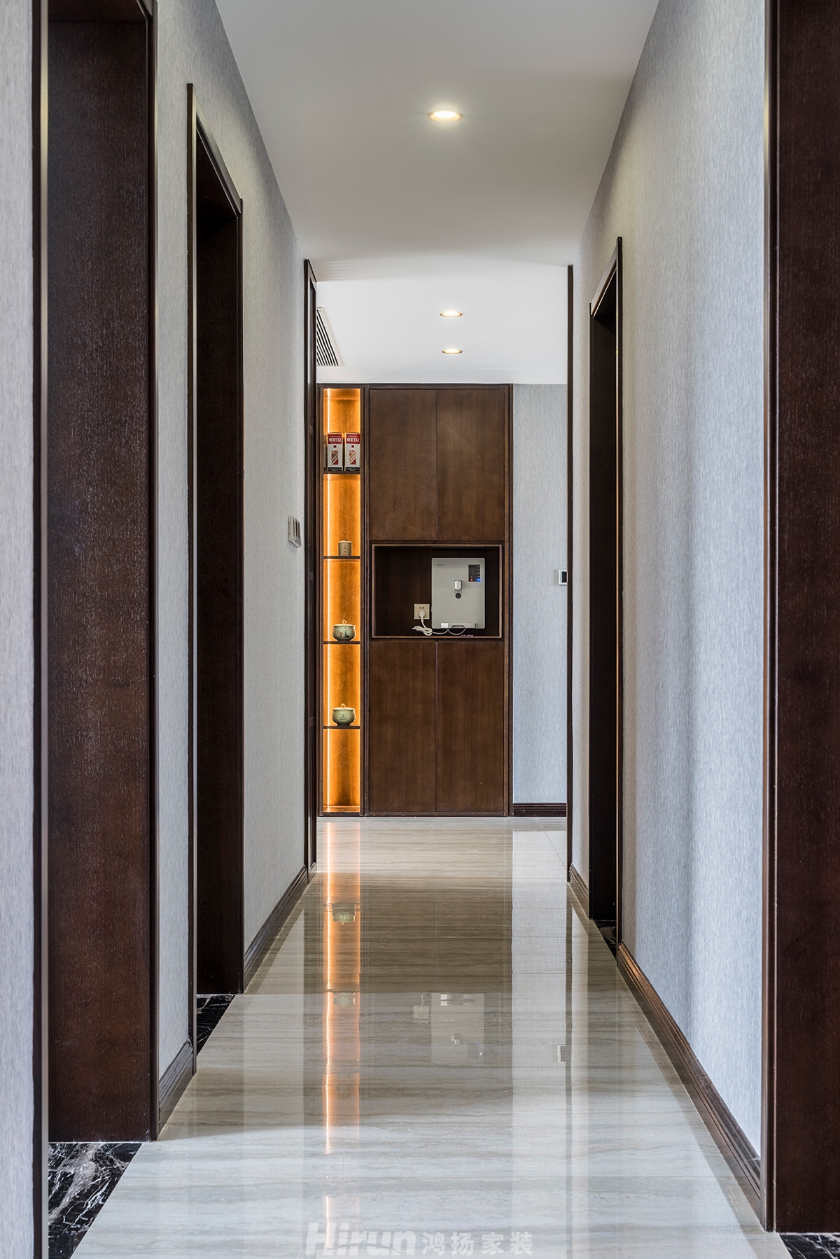 德景園160㎡復(fù)合寫(xiě)意四居室 裝修案例效果圖-16