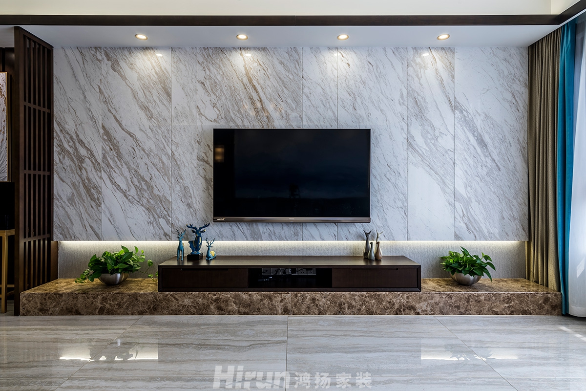 德景園160㎡復(fù)合寫(xiě)意四居室 裝修案例效果圖-41