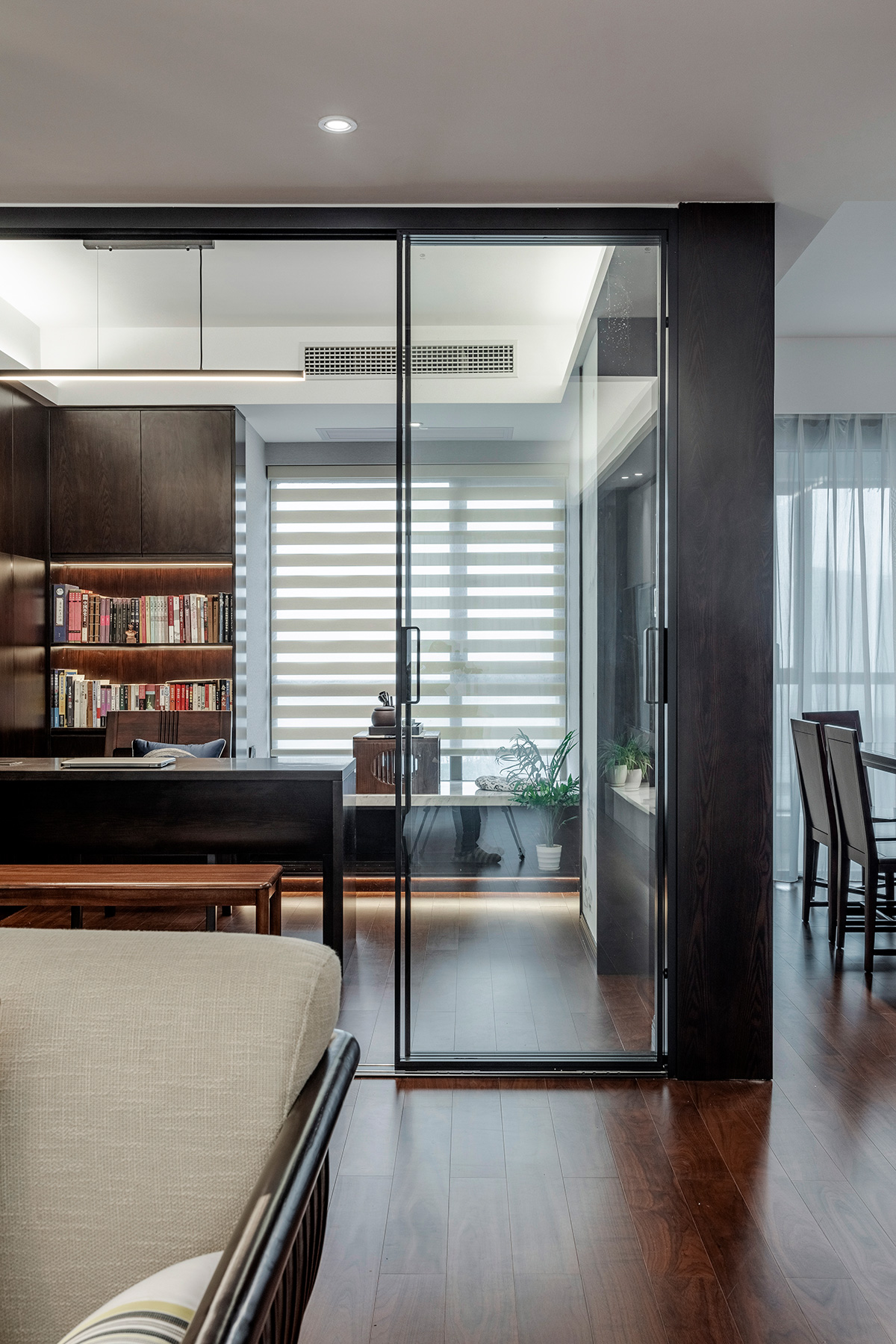 天潤尚城140㎡復合寫意四居室 裝修案例效果圖-_Z6A0150-HDR