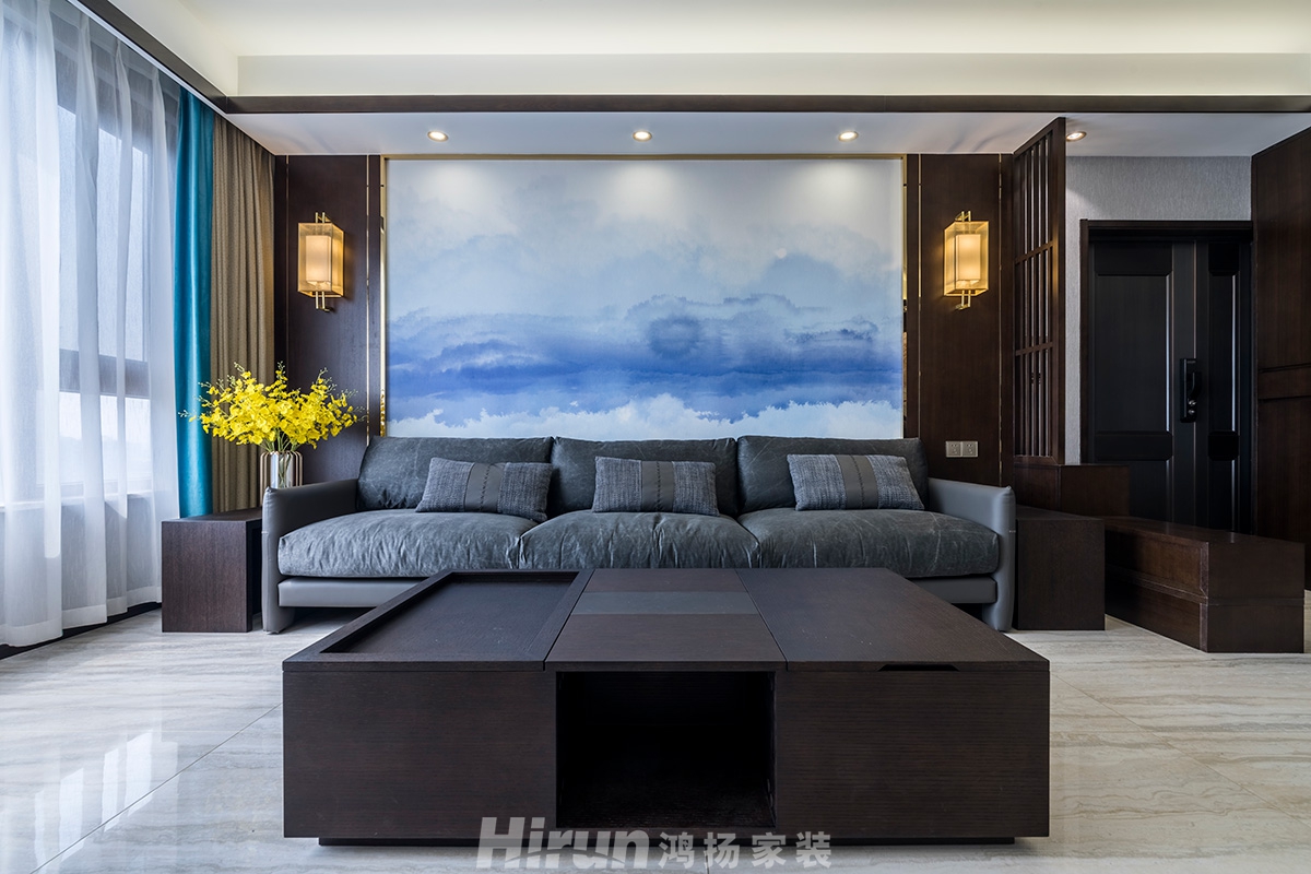 德景園160㎡復(fù)合寫(xiě)意四居室 裝修案例效果圖-42