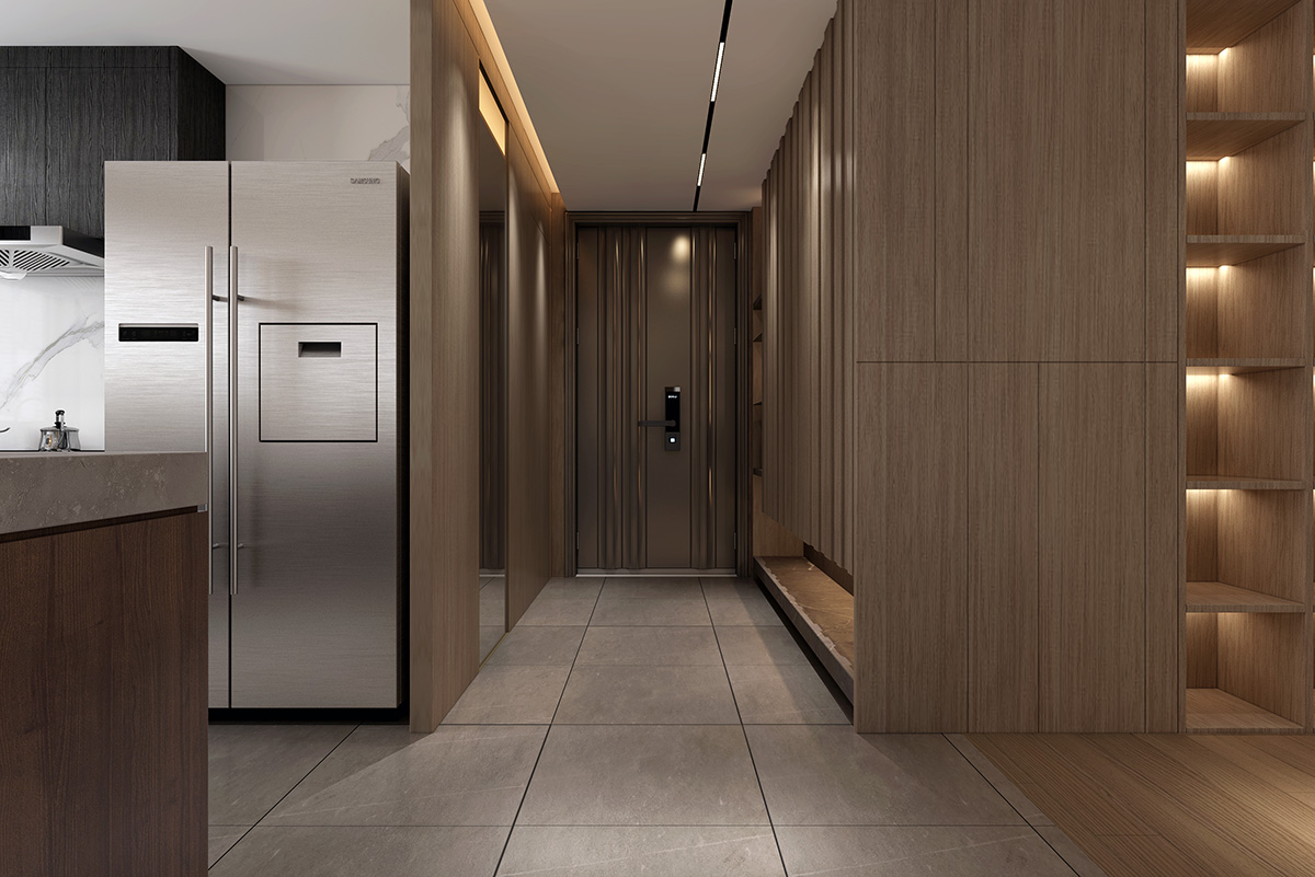 綠地湖湘中心144㎡北歐之光四居室 裝修案例效果圖-831068750d87abeb8c5ea66e3681d86