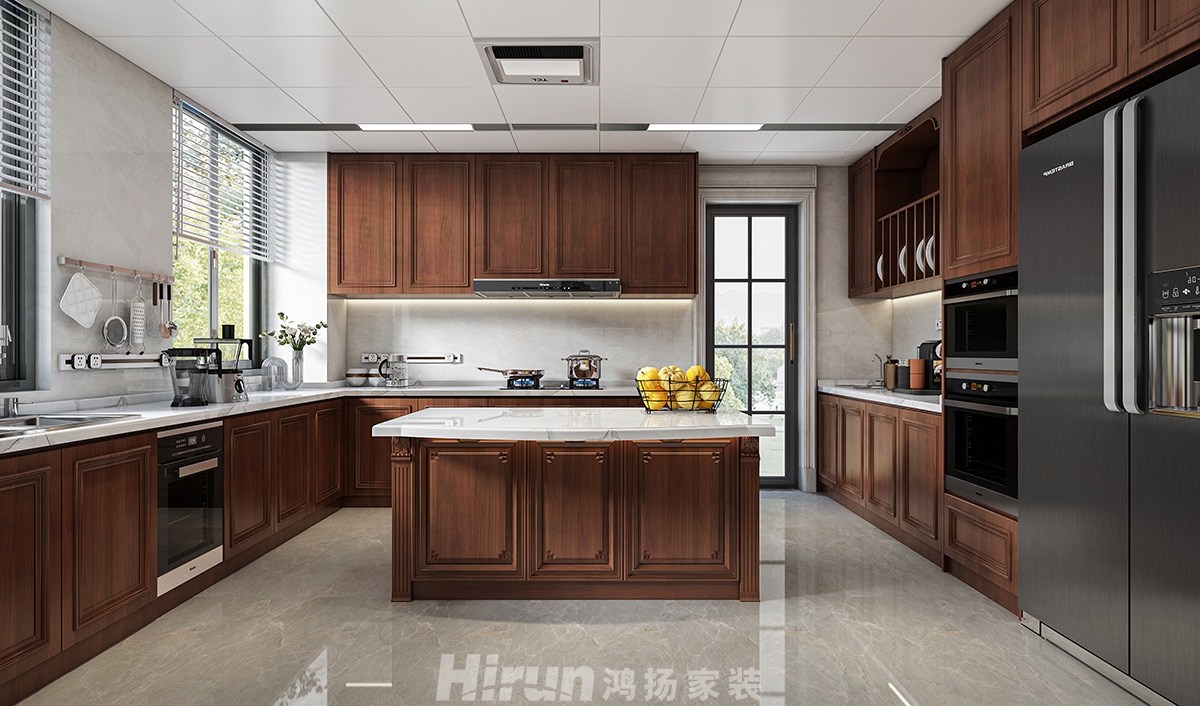 爵世名邸400㎡輕歐簡(jiǎn)美別墅 裝修案例效果圖-6