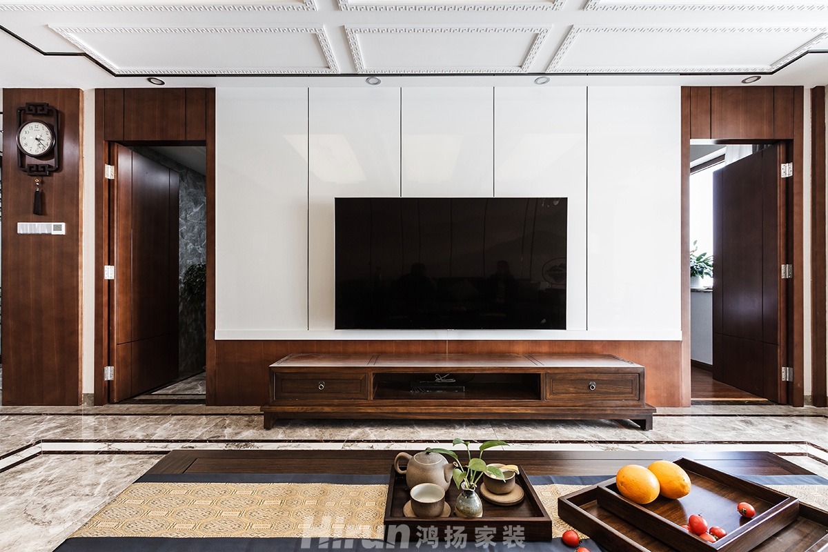 保利西海岸240㎡復合寫意復式 裝修案例實景圖-單總家-(12)