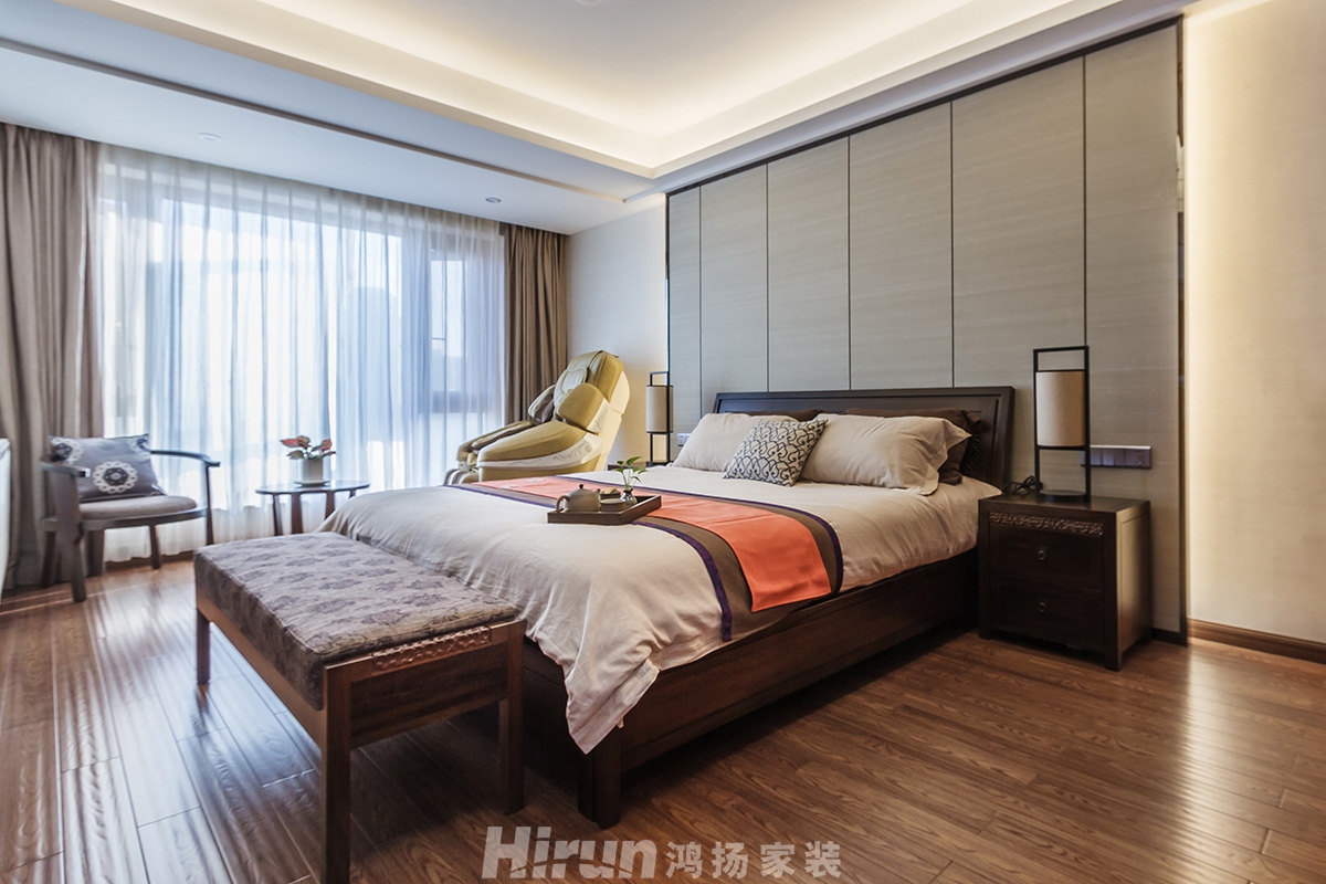 保利西海岸240㎡復合寫意復式 裝修案例實景圖-單總家-(4)