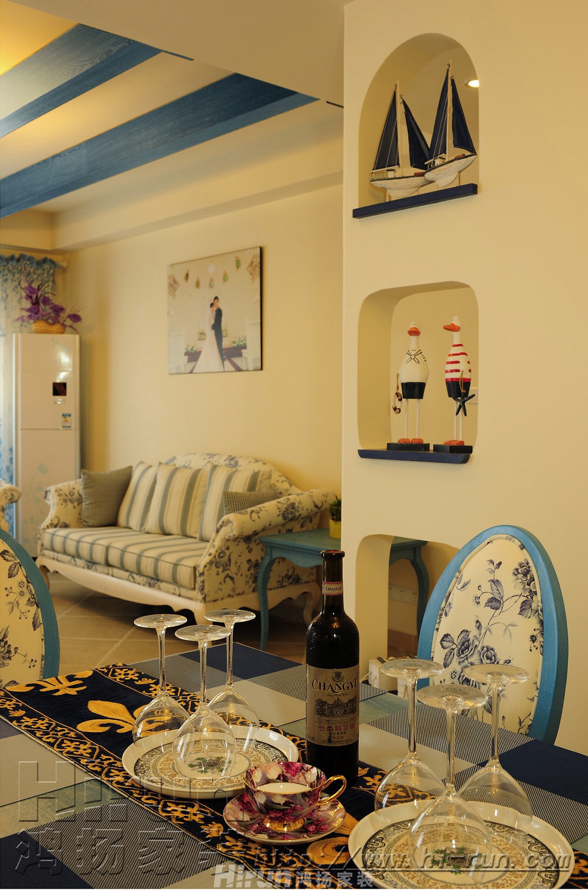 愛琴海岸170㎡異域風情四居室 裝修案例效果圖-DSC_2297