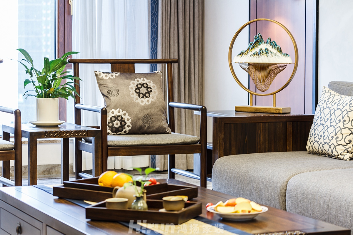 保利西海岸240㎡復合寫意復式 裝修案例實景圖-單總家-(14)