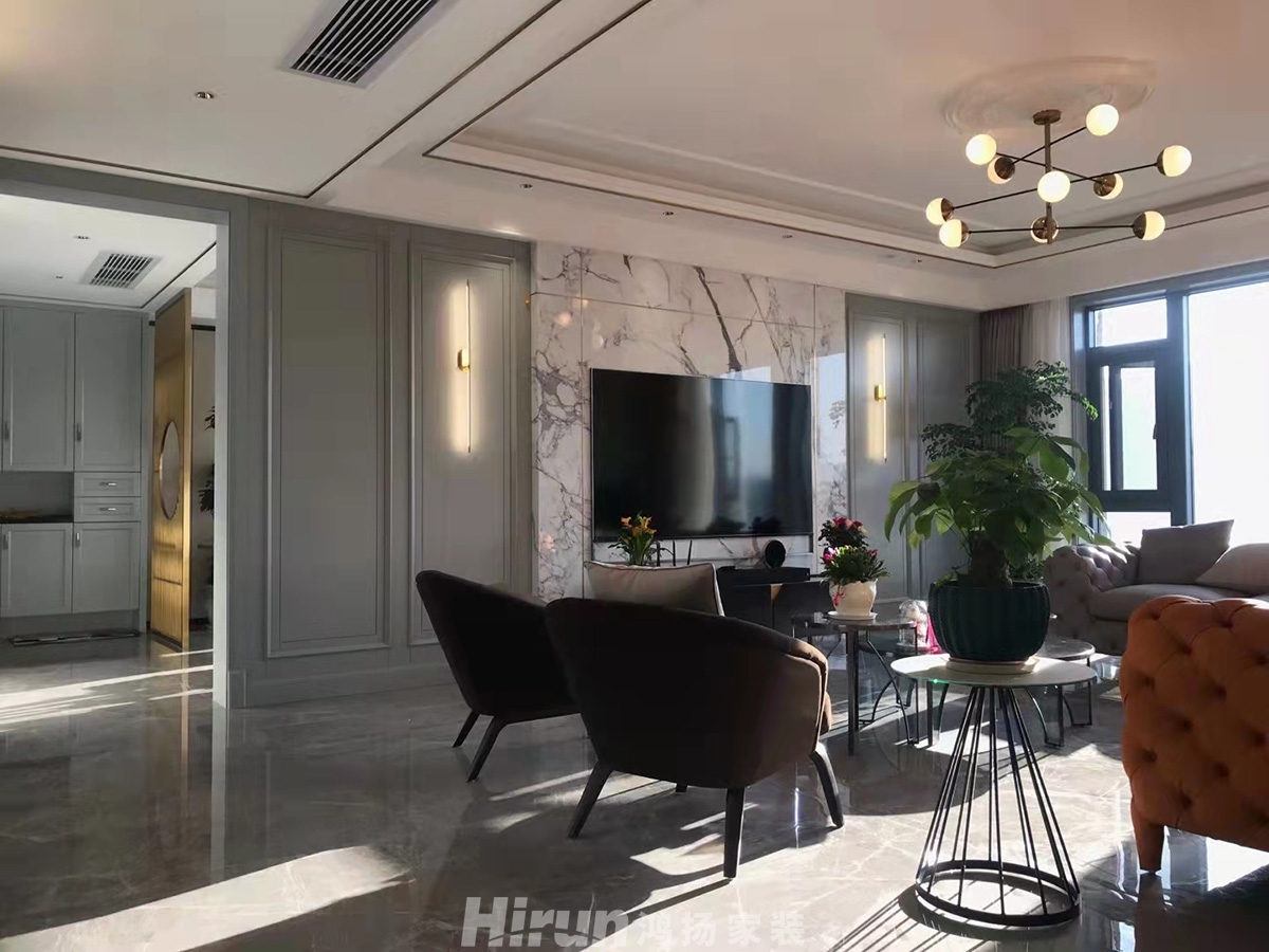 鴻宇城260㎡新裝飾主義大平層 裝修案例實景圖-f8f217b2ba4fe9d8f7efb1925c2de4f