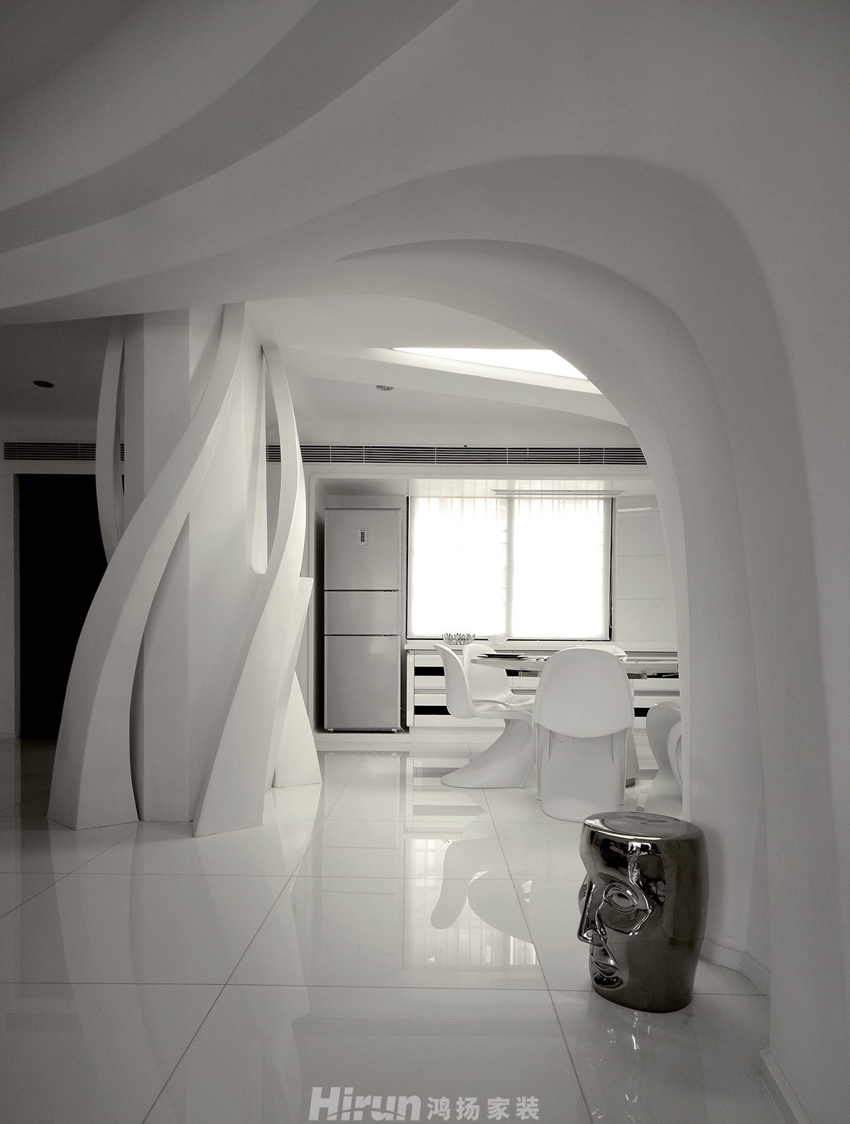 沁園春御院260㎡仿生未來(lái)大平層 裝修案例效果圖-07