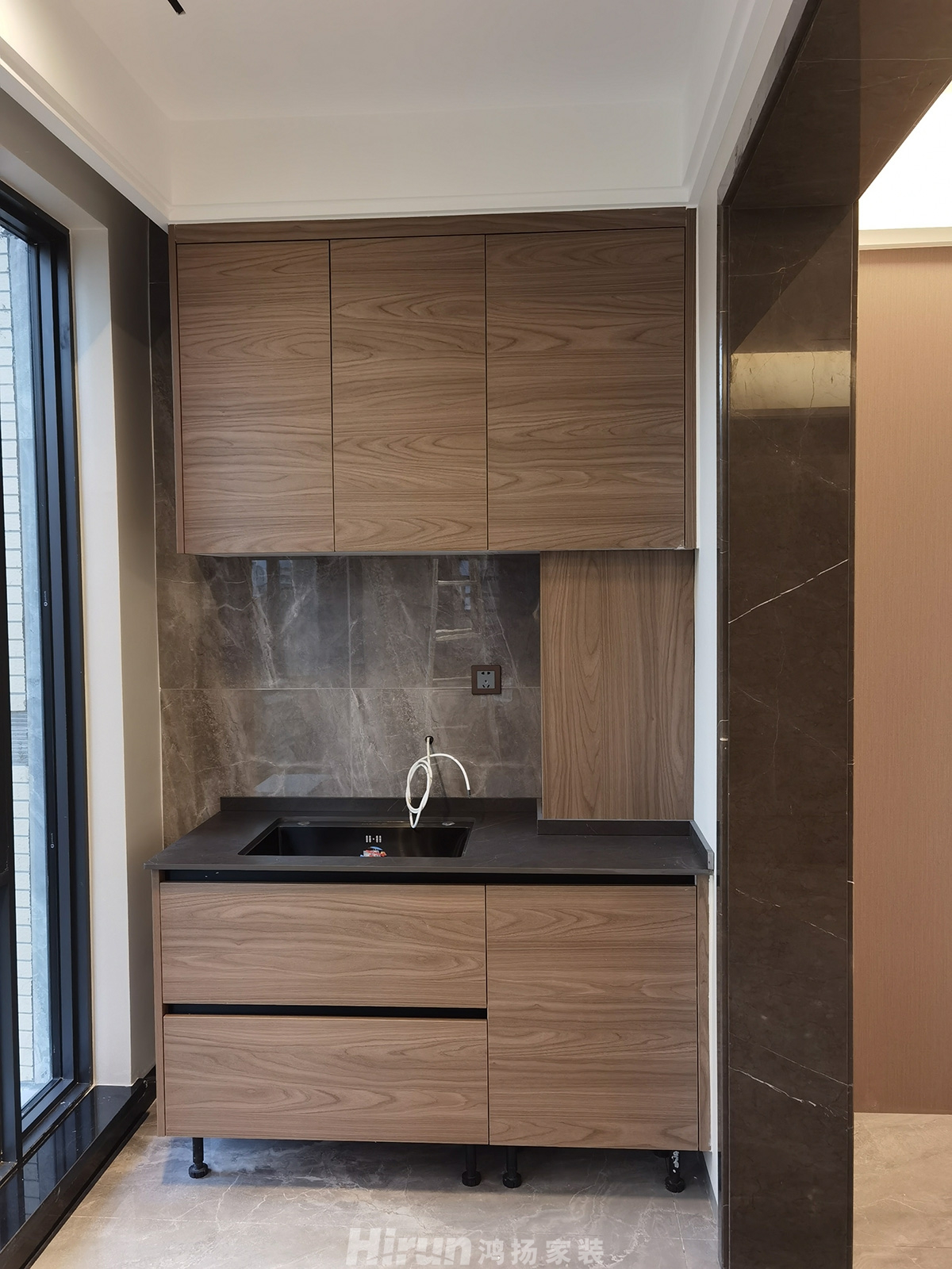 紫宸瀾山140㎡雅致現代四居室 裝修案例實景圖-14