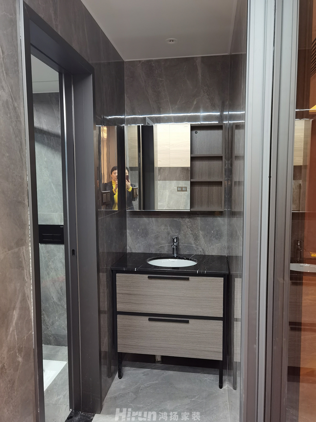 紫宸瀾山140㎡雅致現代四居室 裝修案例實景圖-11