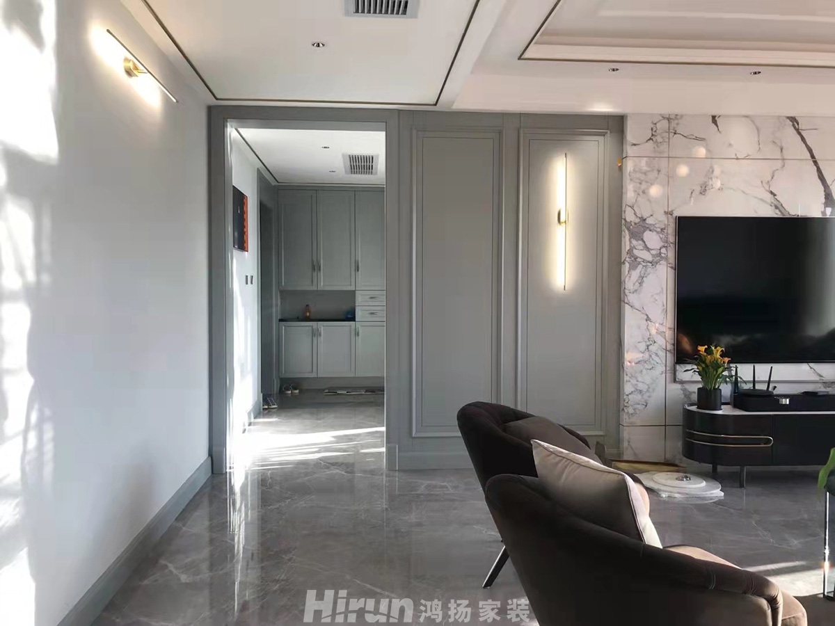 鴻宇城260㎡新裝飾主義大平層 裝修案例實景圖-b6f4b3e1ff5efa3539e5ac675a2bf33