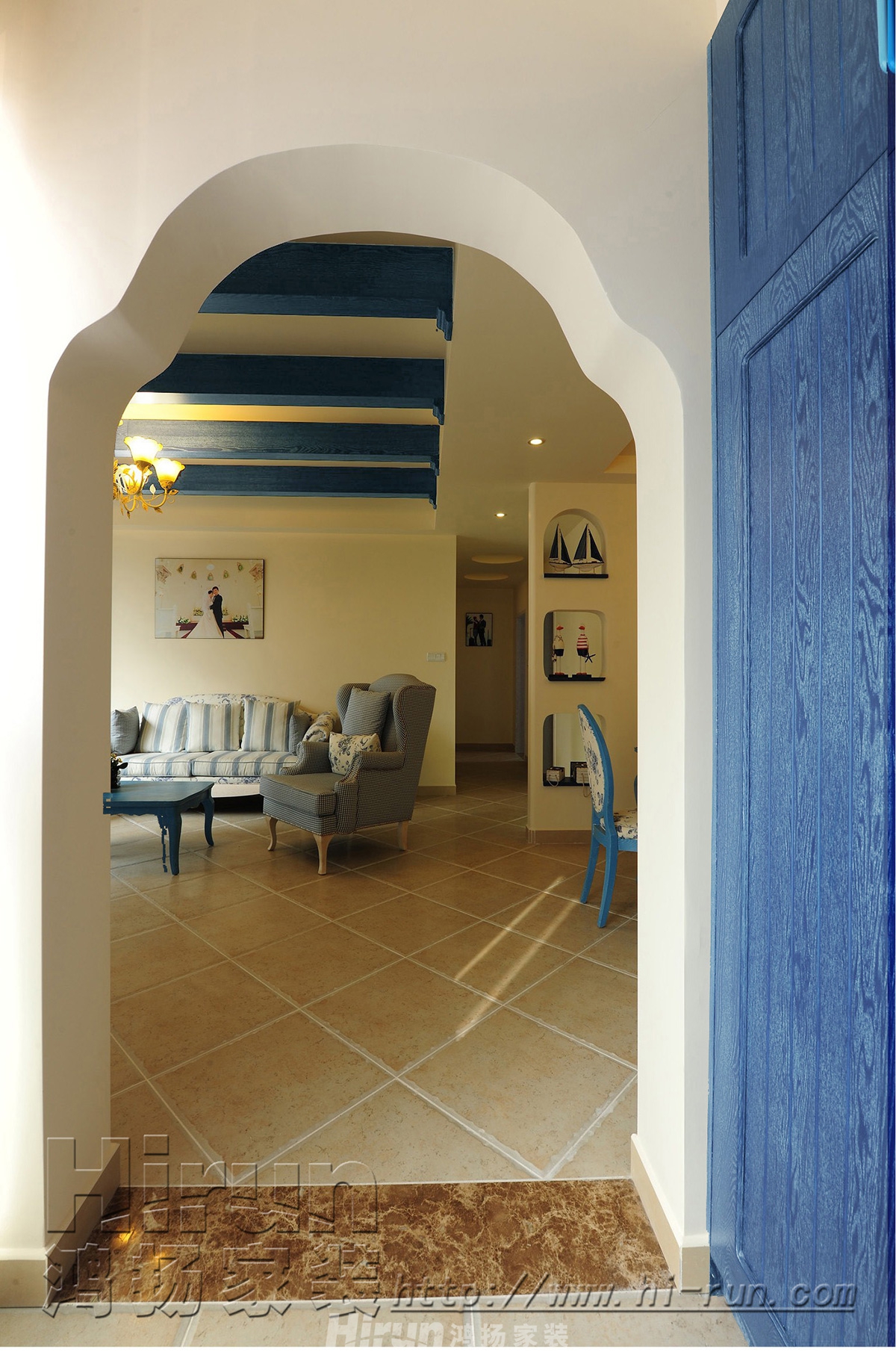 愛琴海岸170㎡異域風情四居室 裝修案例效果圖-DSC_2314