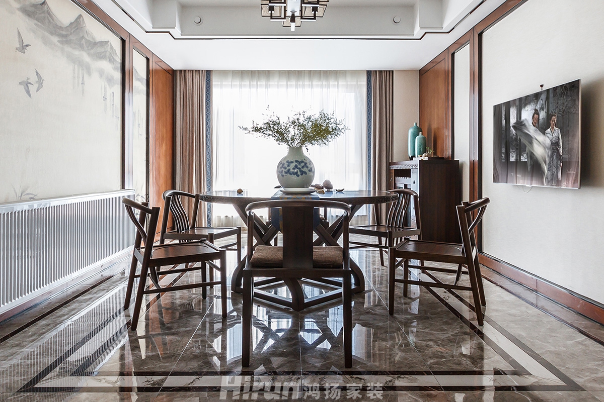 保利西海岸240㎡復合寫意復式 裝修案例實景圖-單總家-(11)