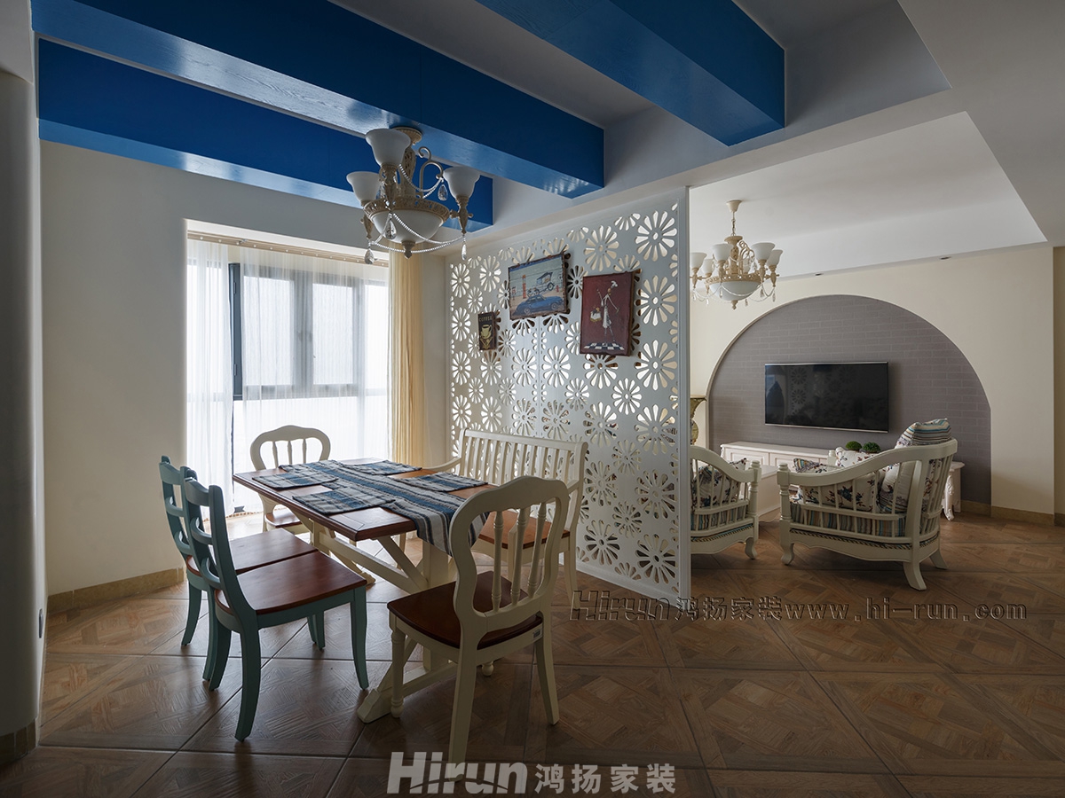 星城書院175㎡異域風情四居室 裝修案例效果圖-13