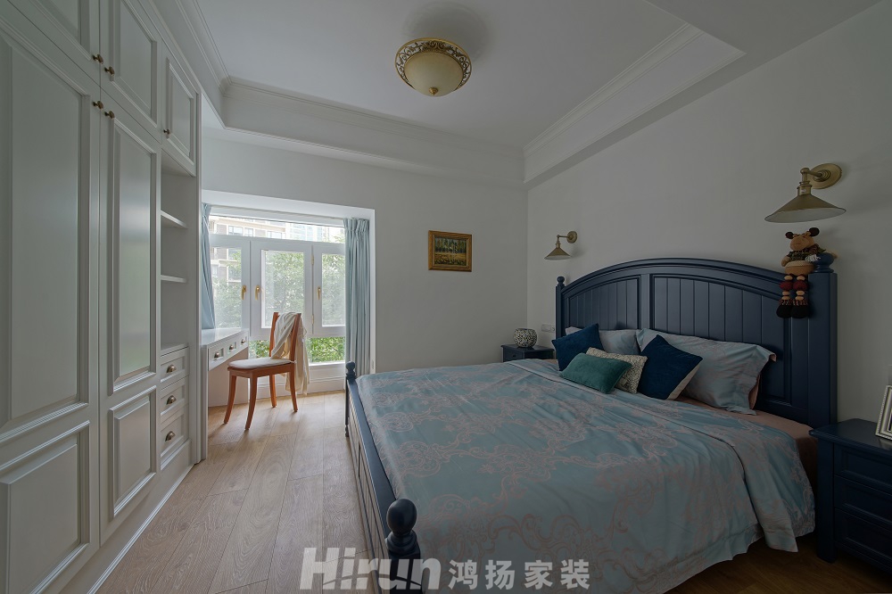 長沙歸心苑202㎡輕歐簡美大平層 裝修案例效果圖-小孩房