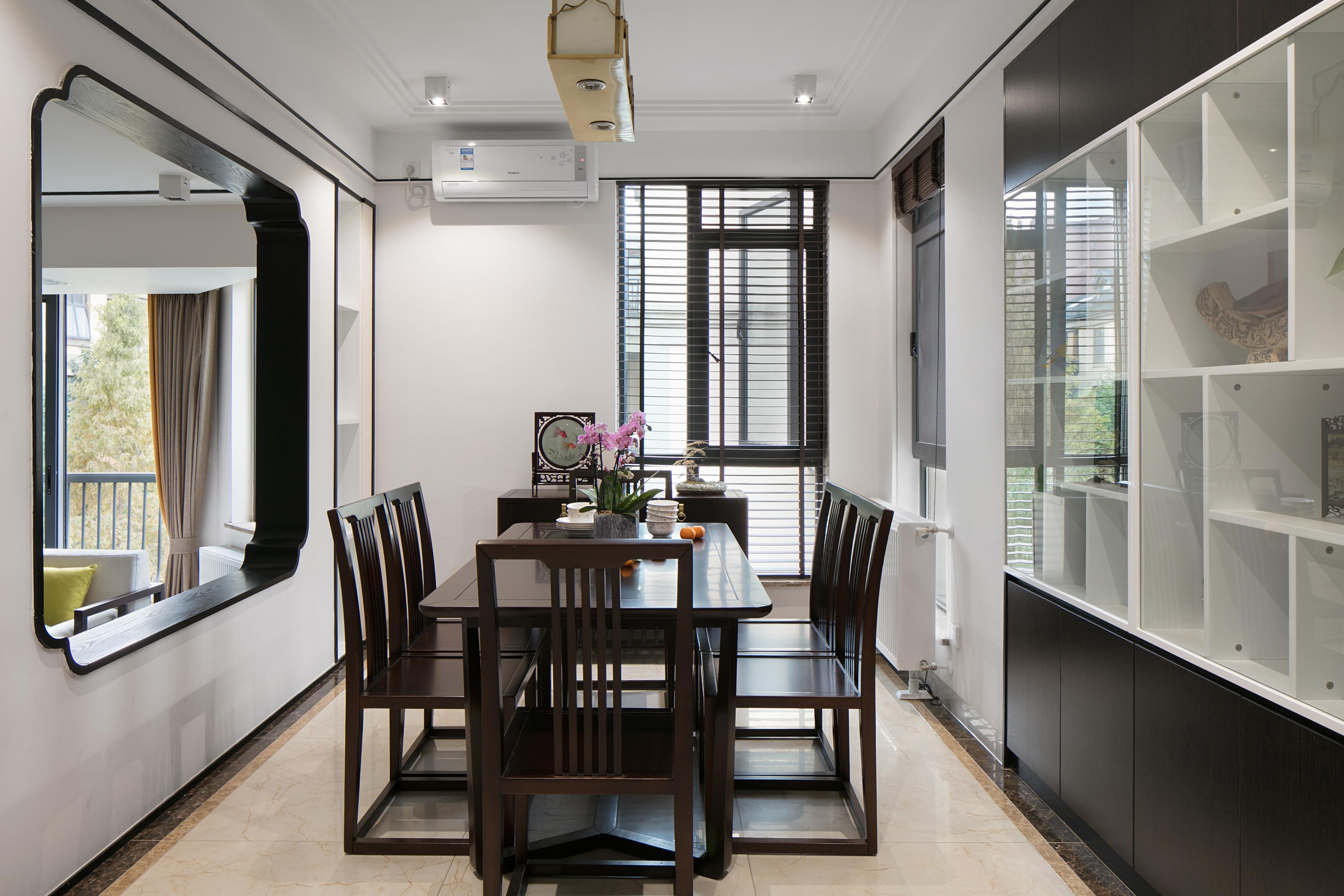 綠城桂花城150㎡復合寫意四居室 裝修案例效果圖-swsy2017_10