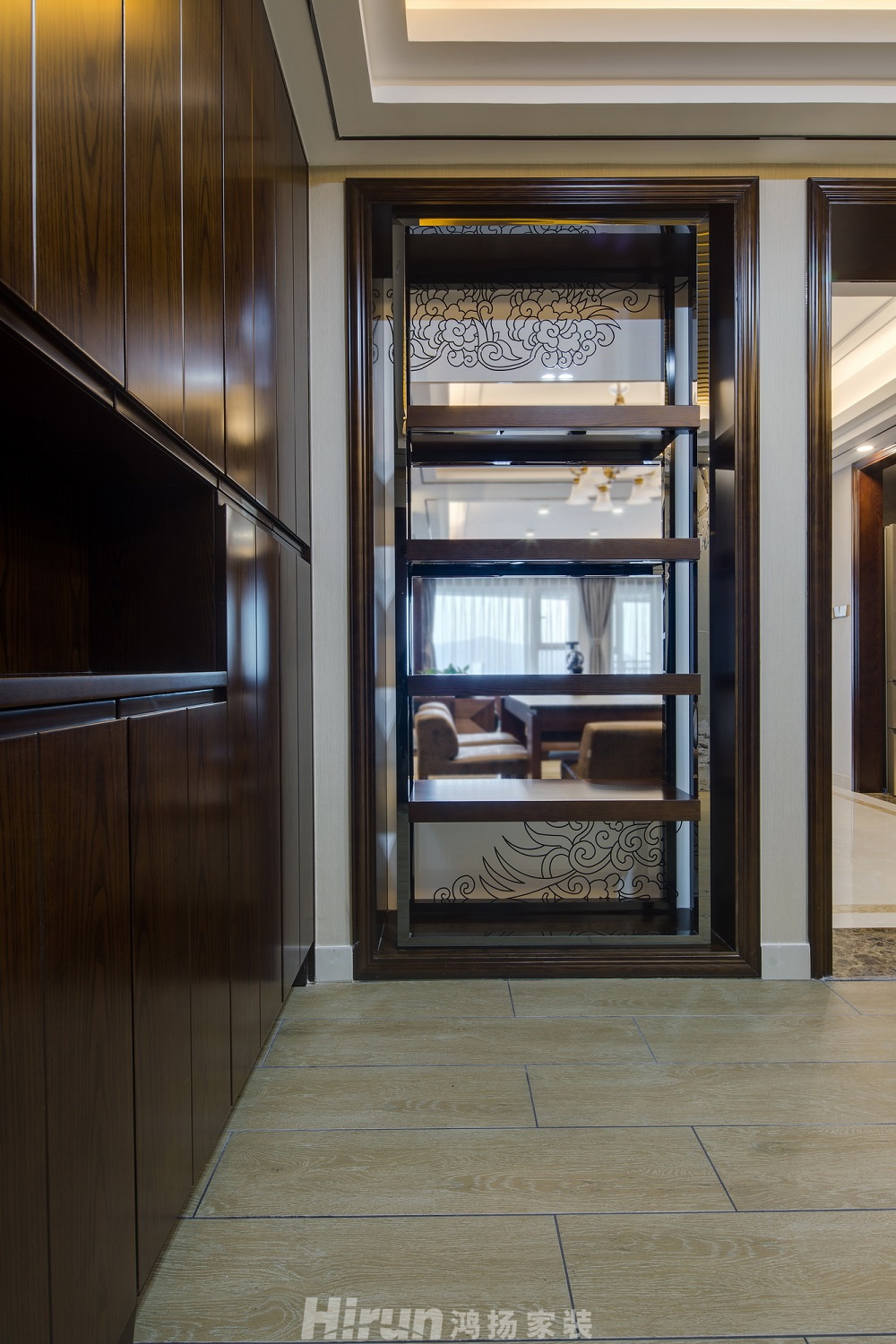 潮宗御苑160㎡寫意木構四居室 裝修案例效果圖-_Q2A5646- (24)