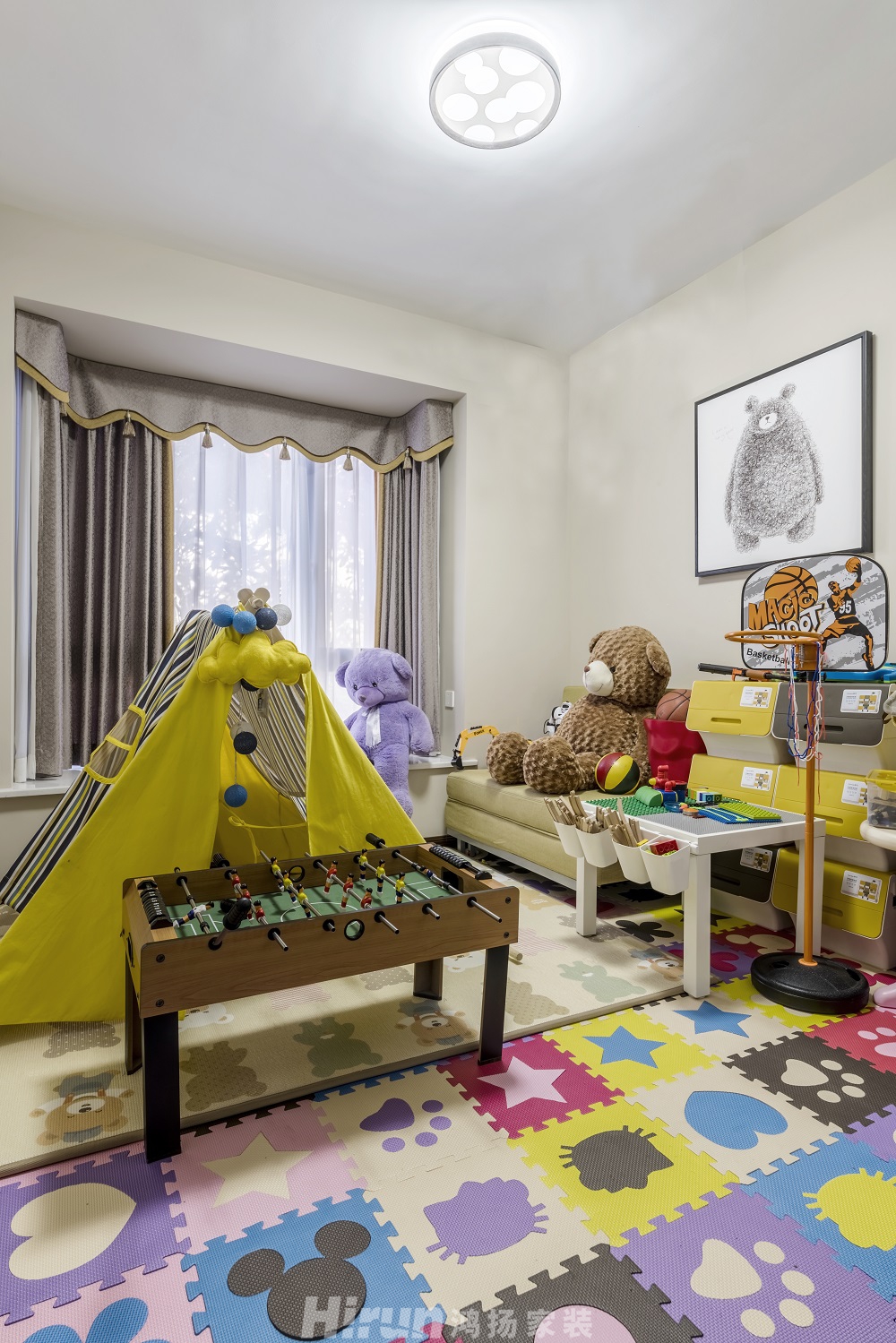 八方小區180㎡雅致現代大平層 裝修案例效果圖-24副本