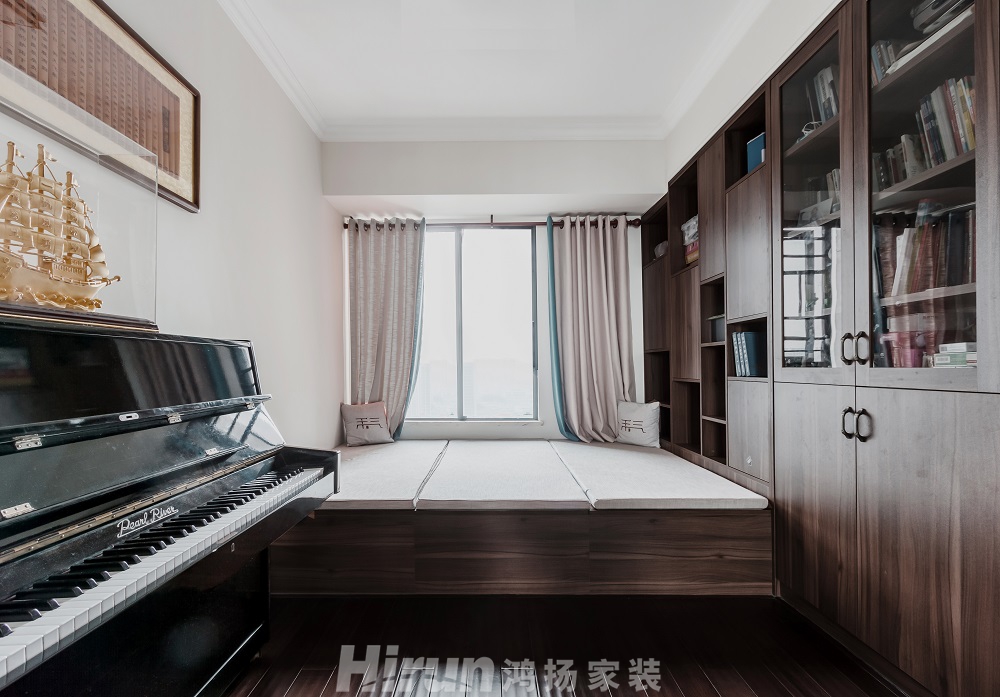 建發中央悅府140㎡復合寫意四居室 裝修案例實景圖-006