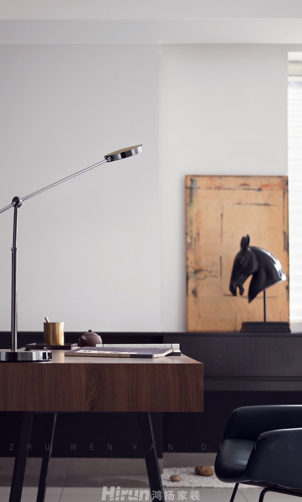 奧林匹克花園130㎡雅致現代四居室 裝修案例效果圖-6