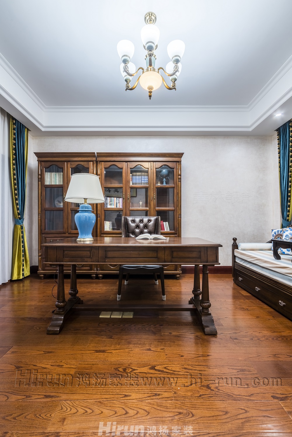 尚峰尚水300㎡歐美香頌別墅 裝修案例效果圖-副本 (34)