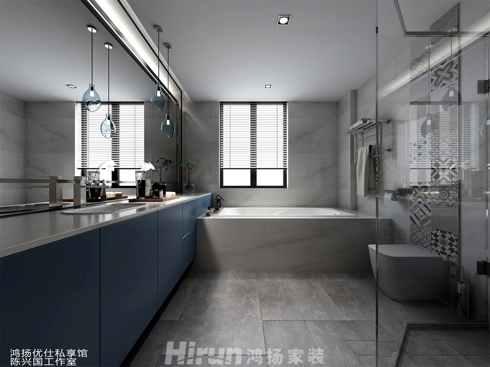 水映加州300㎡輕歐簡美別墅 裝修案例效果圖-6