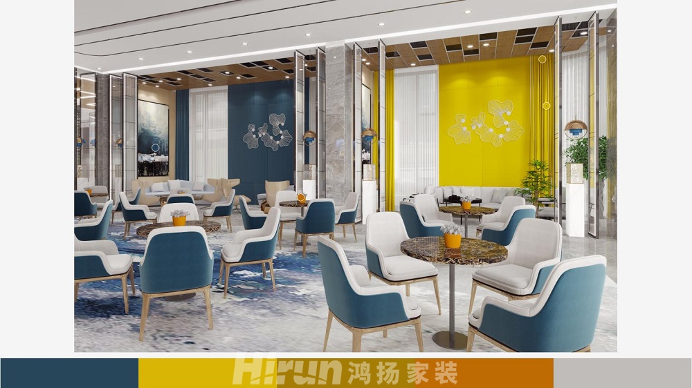 東城時代廣場800㎡商鋪 裝修案例效果圖-1