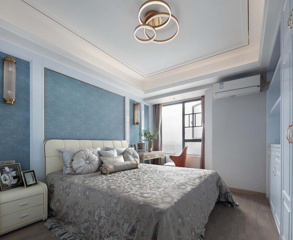 建發中央公園160㎡新裝飾主義四居室 裝修案例效果圖-SWSY2020-12