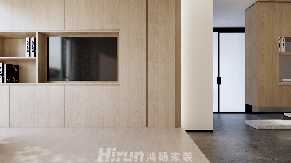 鑫遠翡麗都80㎡北歐之光二居室 裝修案例效果圖-2 (9)