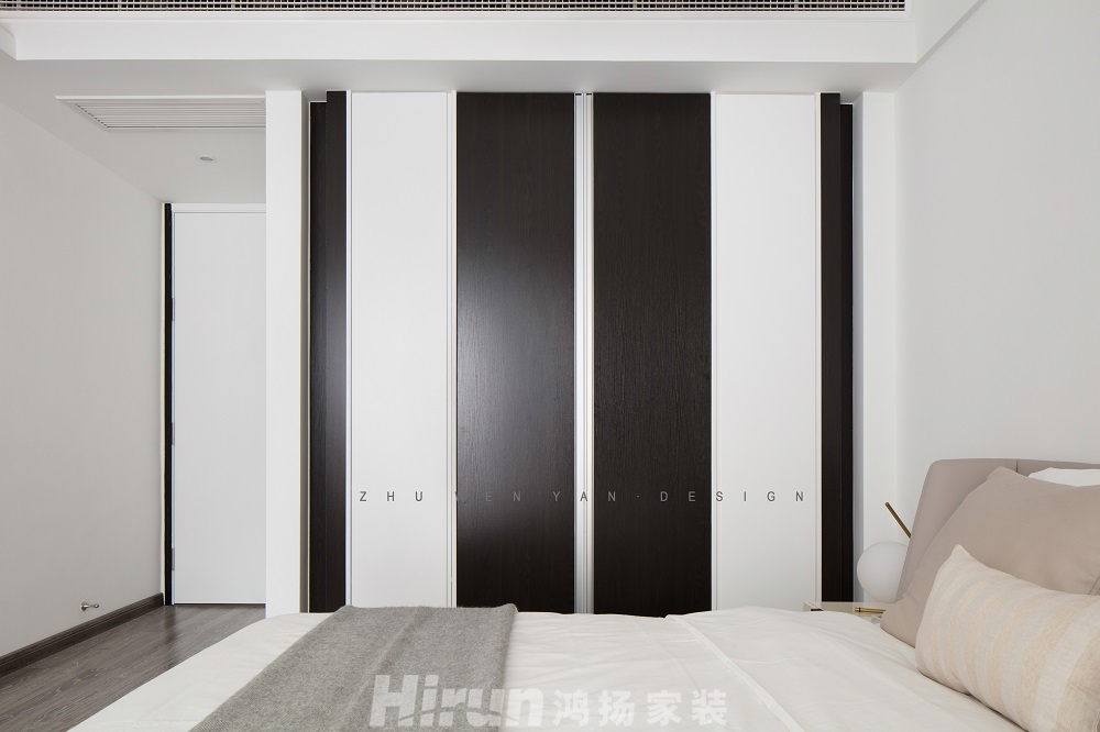 奧林匹克花園130㎡雅致現代四居室 裝修案例效果圖-18