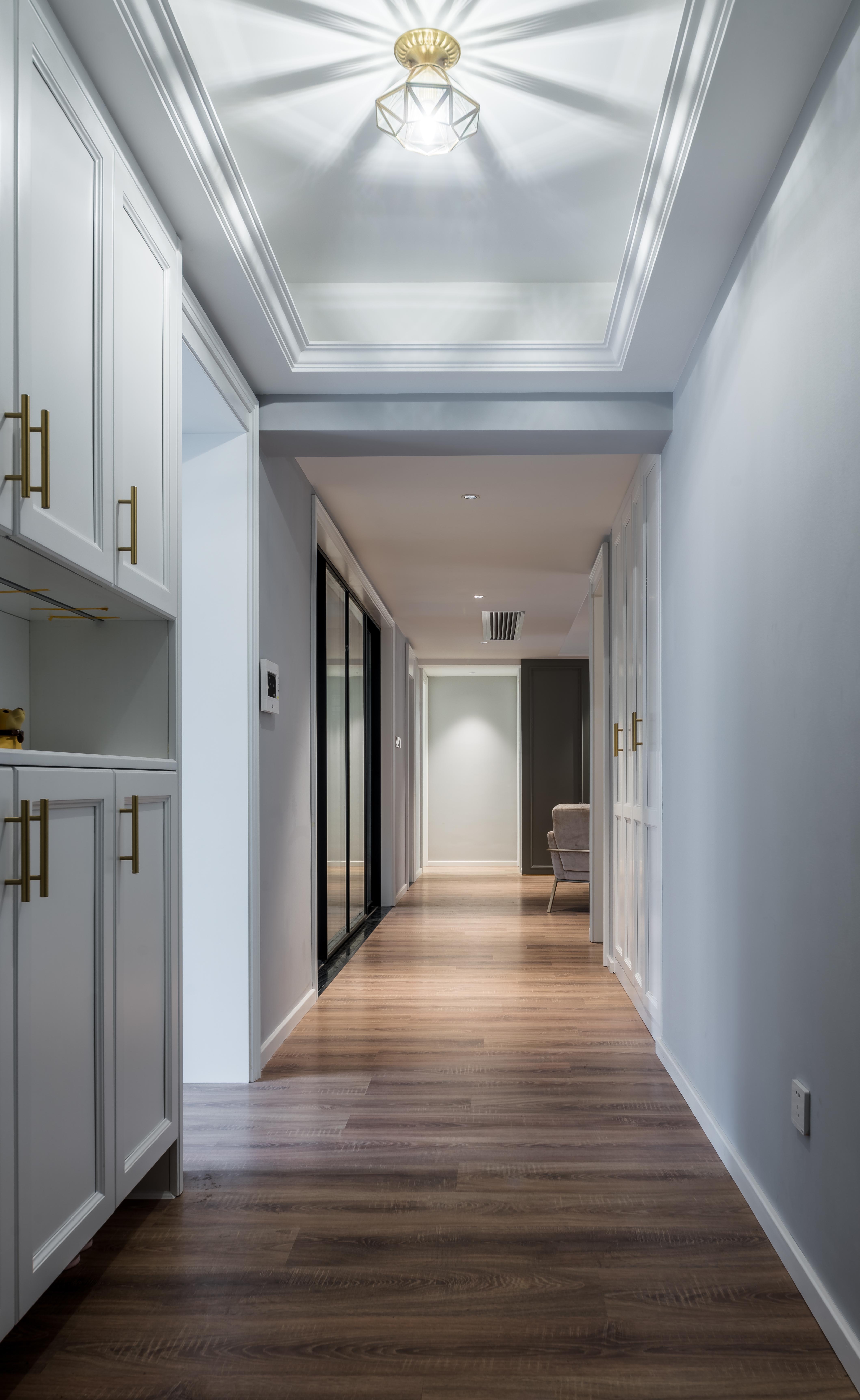 鑫遠悅城140㎡新裝飾主義四居室 裝修案例效果圖-1--自由構圖