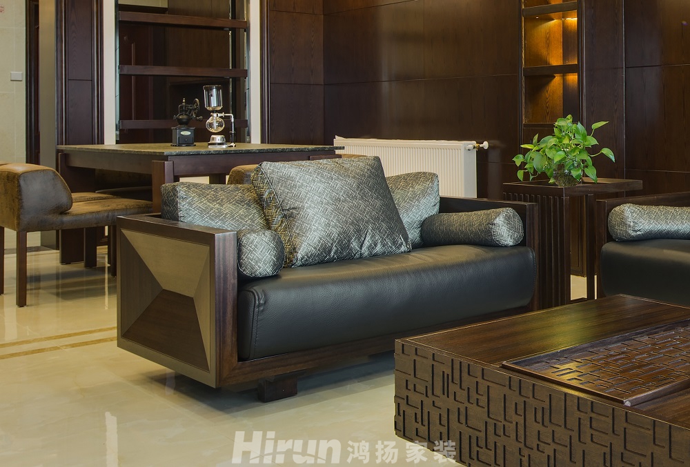 潮宗御苑160㎡寫意木構四居室 裝修案例效果圖-_Q2A5646- (20)