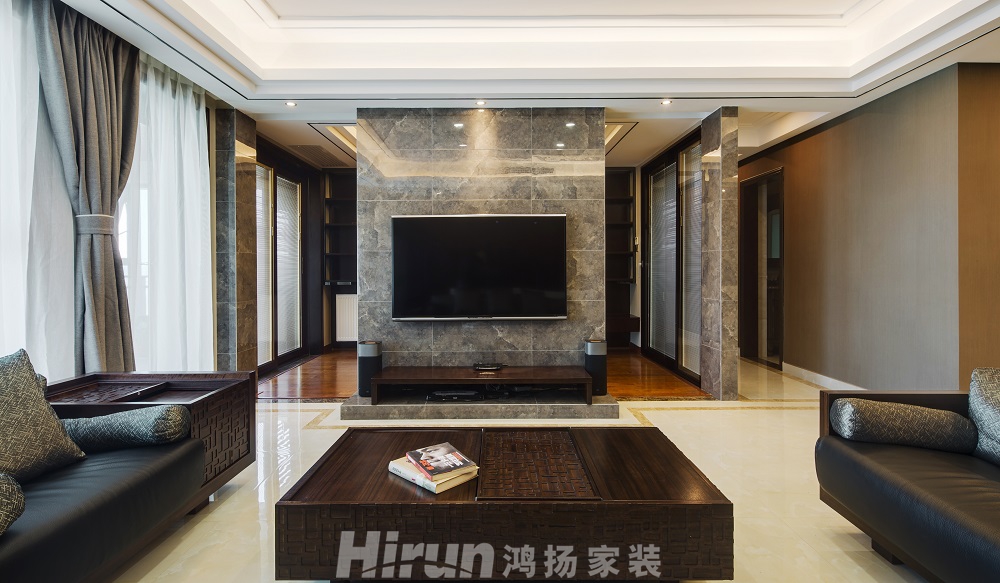 潮宗御苑160㎡寫意木構四居室 裝修案例效果圖-_Q2A5646- (29)