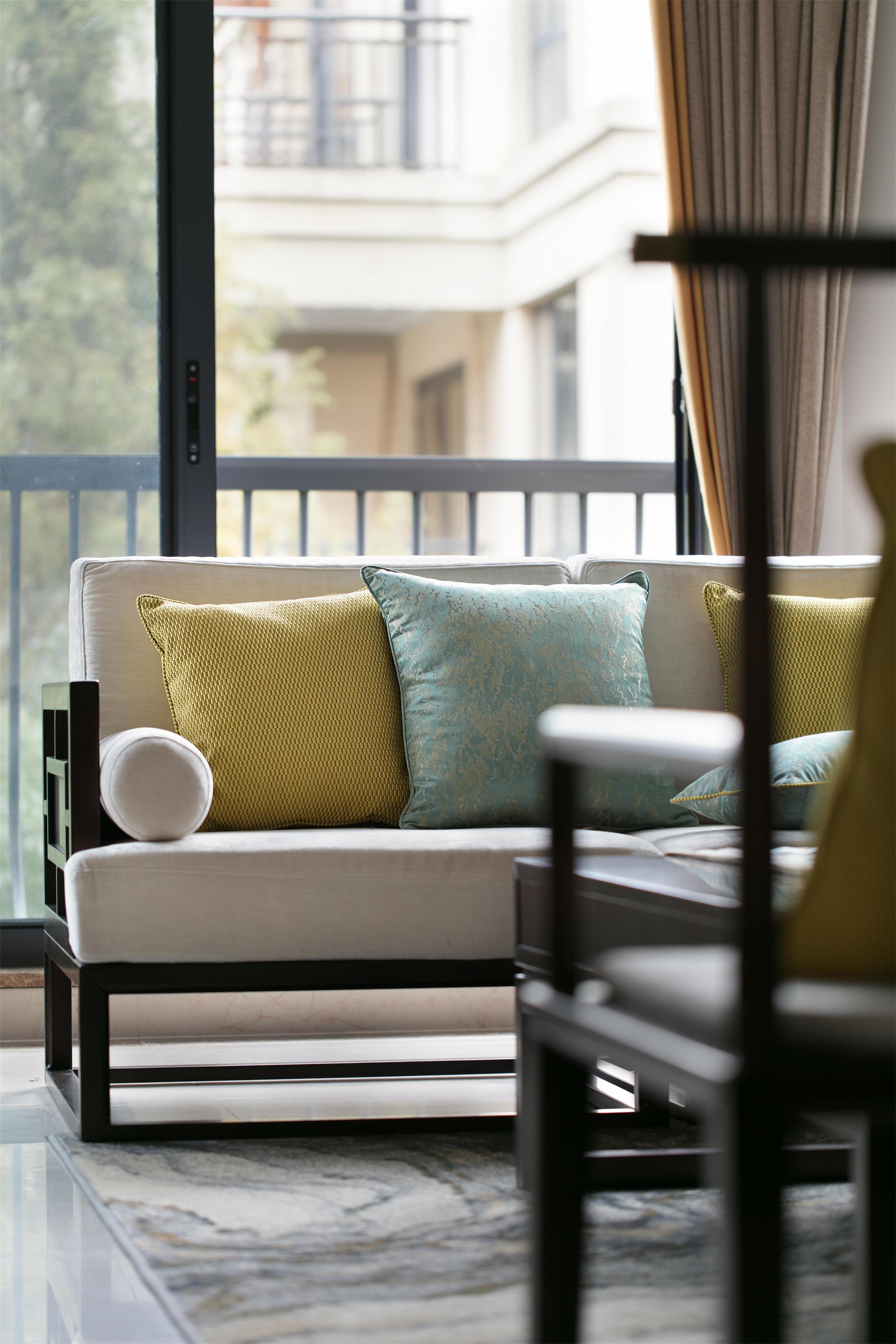 綠城桂花城150㎡復合寫意四居室 裝修案例效果圖-swsy2017_9