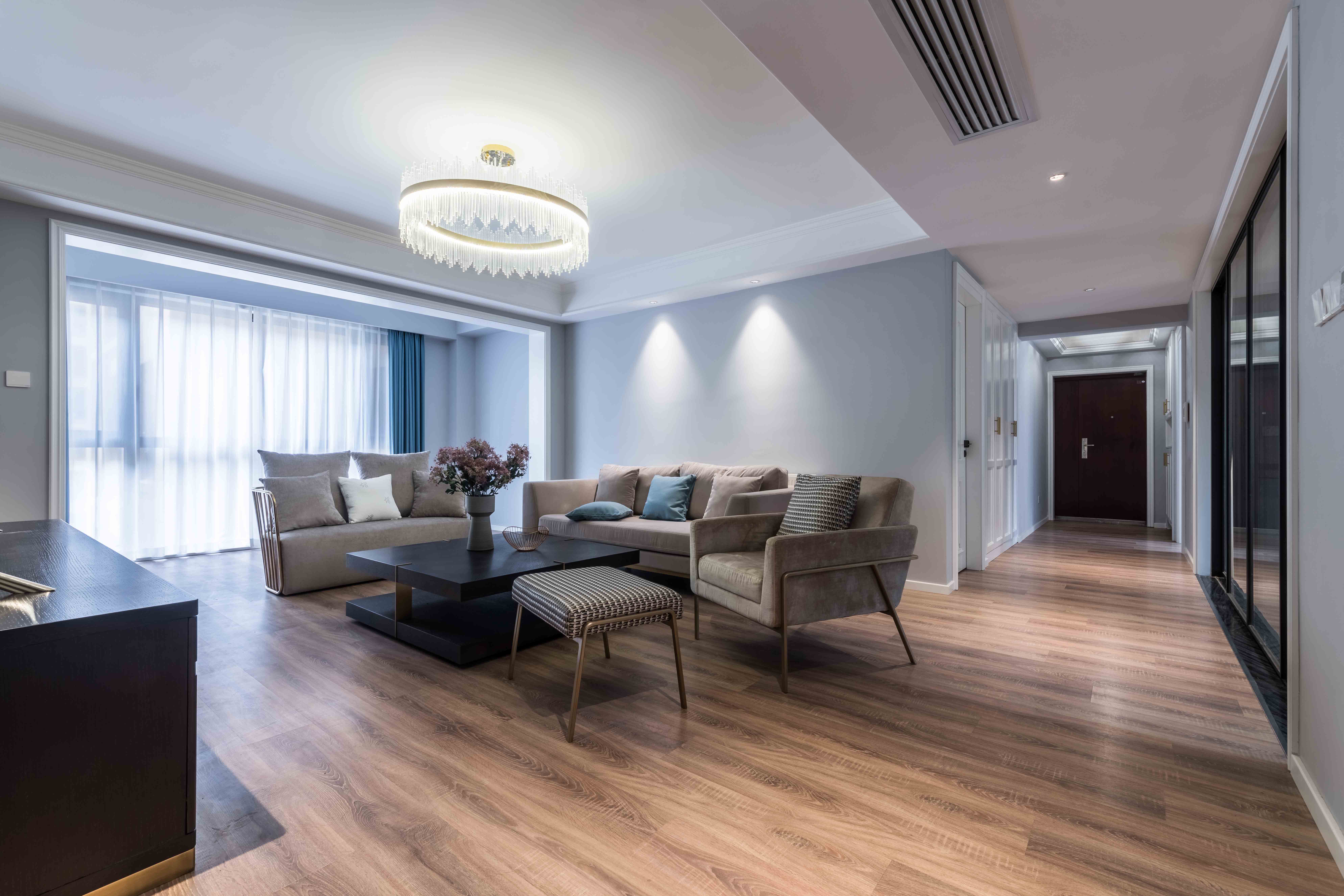 鑫遠悅城140㎡新裝飾主義四居室 裝修案例效果圖-25