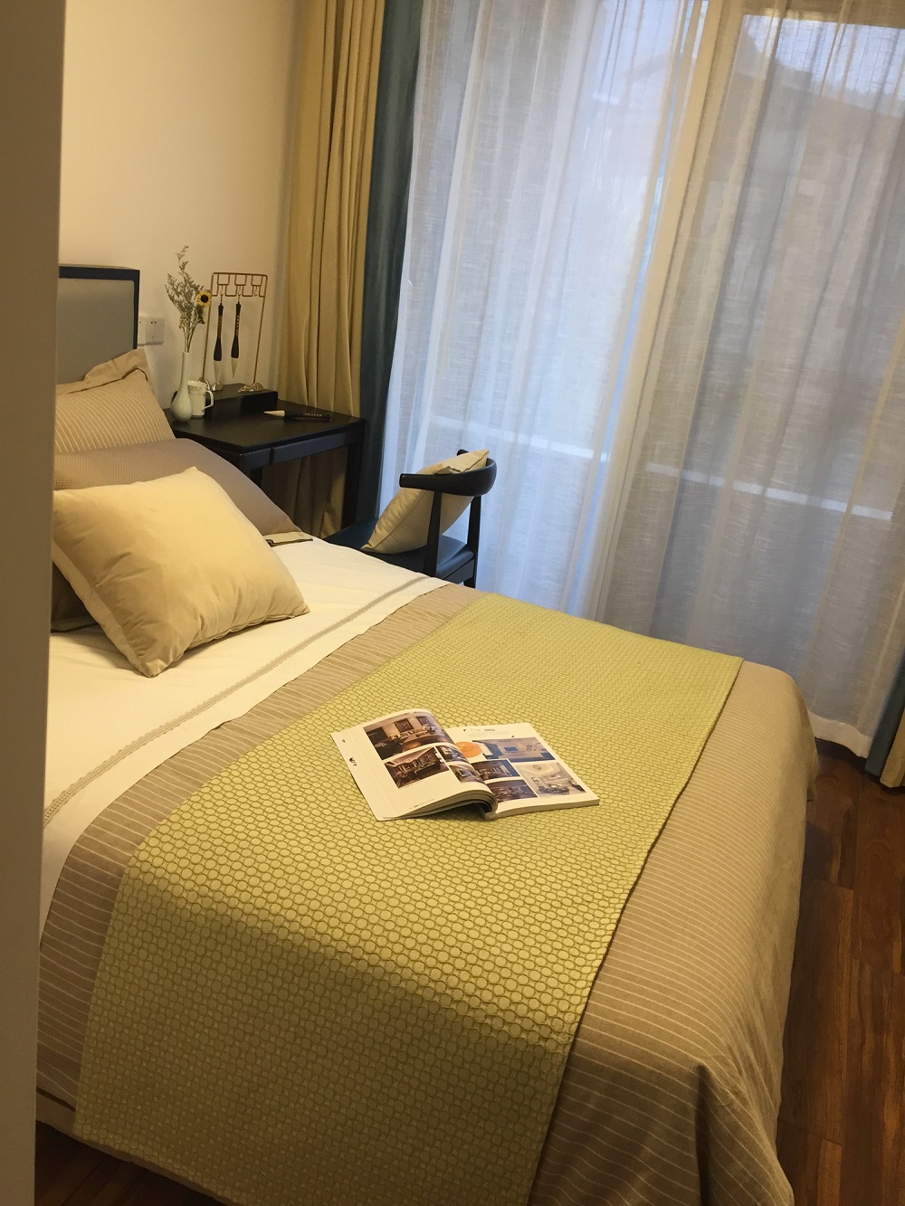 梅溪香山160㎡復合寫意四居室 裝修案例效果圖-上屋攝影｜梅溪香山 ( (5)