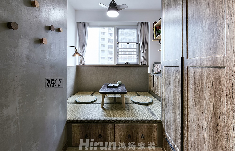 北辰三角洲136㎡工業再造四居室 裝修案例效果圖-014